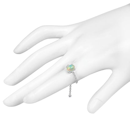 Opal Flexi Trinket Adjustable Ring