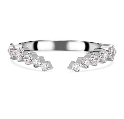 TwirlChic White Topaz Band