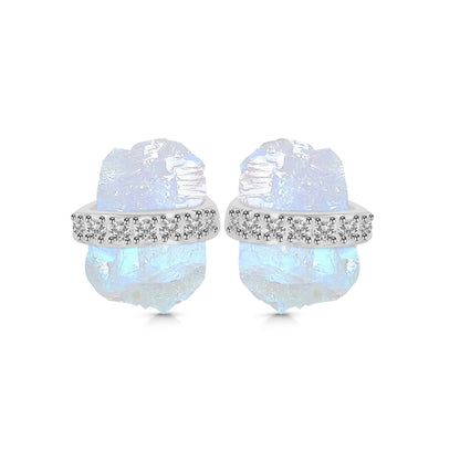 Divine Moonstone Delight Studs