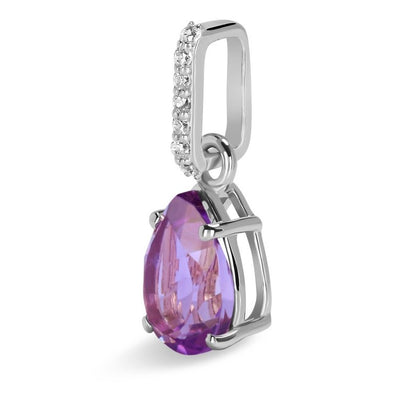 Amethyst Zest Drop Pendant