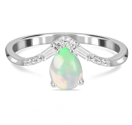 Opal Royal Zest Drop Ring