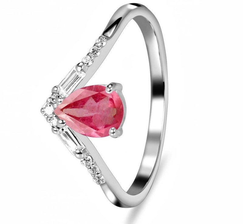 Ruby Royal Zest Drop Ring